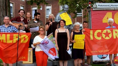 Greetings of solidarity to the colleagues of Larko and SI Cobas from the MLPD and ICOR