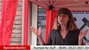Protestkundgebung gegen die Ruhrkohle AG