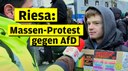 Riesa: Antifaschistische Blockaden gegen die faschistische AfD