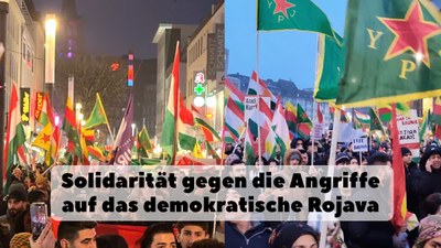 Solidarität gegen die Angriffe auf das demokratische Rojava