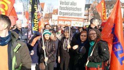 Videobericht über die Antifaschistische Demonstration am 15 Februar