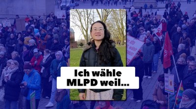 Warum ich die MLPD wähle